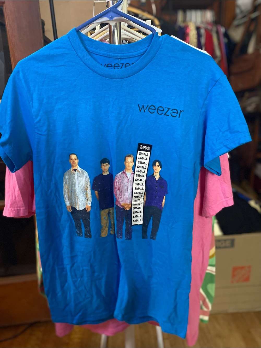 Weepzer Blue NWT band Tee - Men’s Casual Shirt